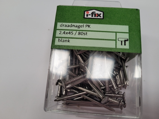 Draadnagel PK  I-fix  2.4 x45  80 st